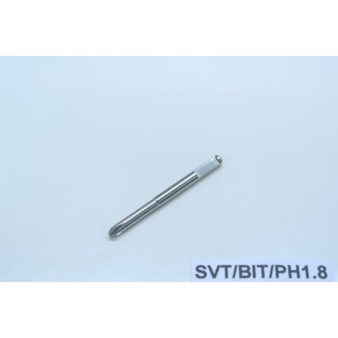 SVT/BIT/PH1.8, Křížový bit 1.8mm k precizním šroubovákům SVT (pro vruty pr. 1.4mm)