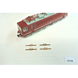 K154, Sada kontaktů KaModel pro lokomotivu N Arnold (Hornby) BR 250, 4ks